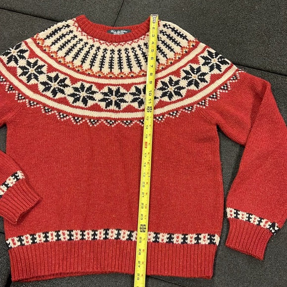 Brooks Brothers Country Club 100% lambs wool sweater - Picture 8 of 10